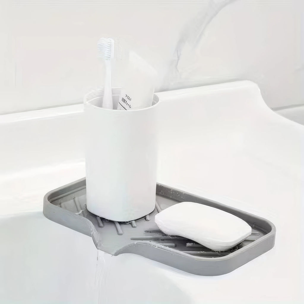 Silicone Sink Drying Mat – Anti-Slip Dish Draining Pad for Kitchen Sink