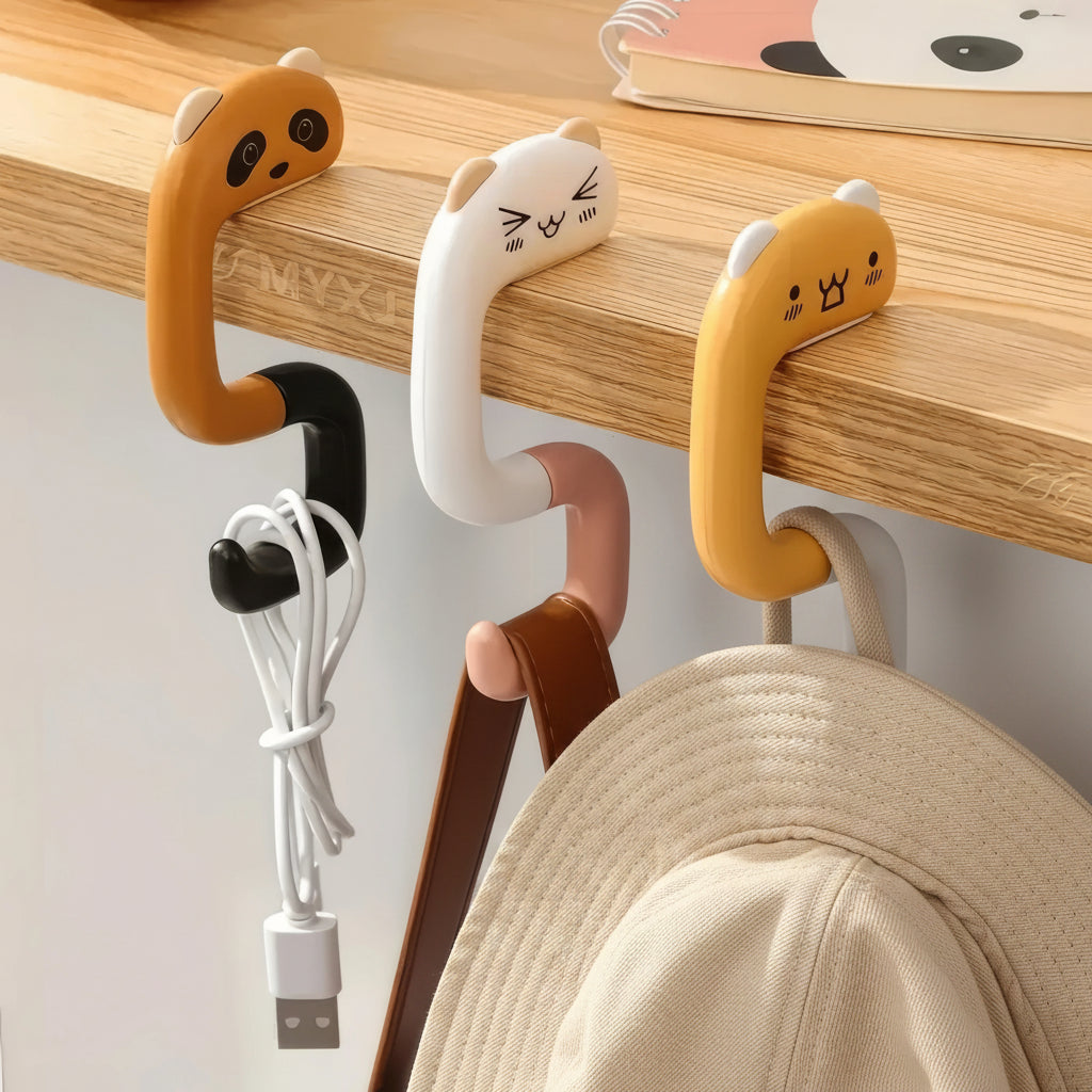 Cute Animal Handbag Hooks – Desk & Table Purse Holder product image