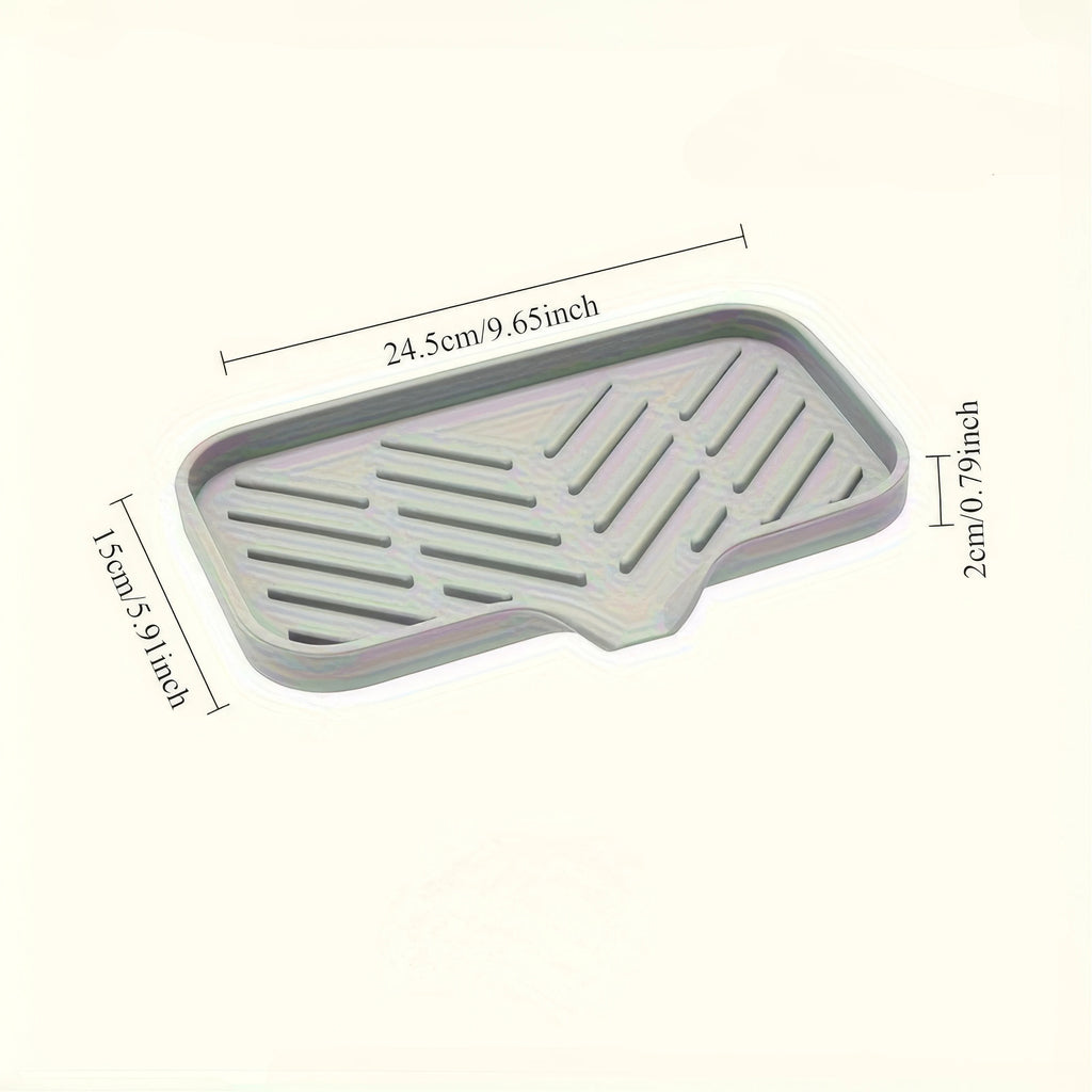 Silicone Sink Drying Mat – Anti-Slip Dish Draining Pad for Kitchen Sink