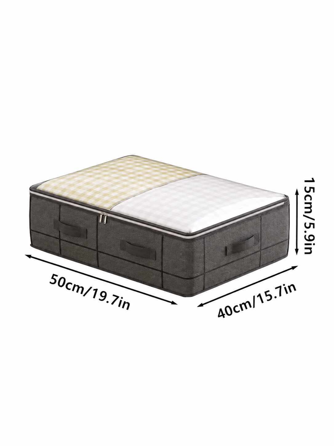 1, 2 or 3 Pack- Large Under Bed Storage Bag with cover
