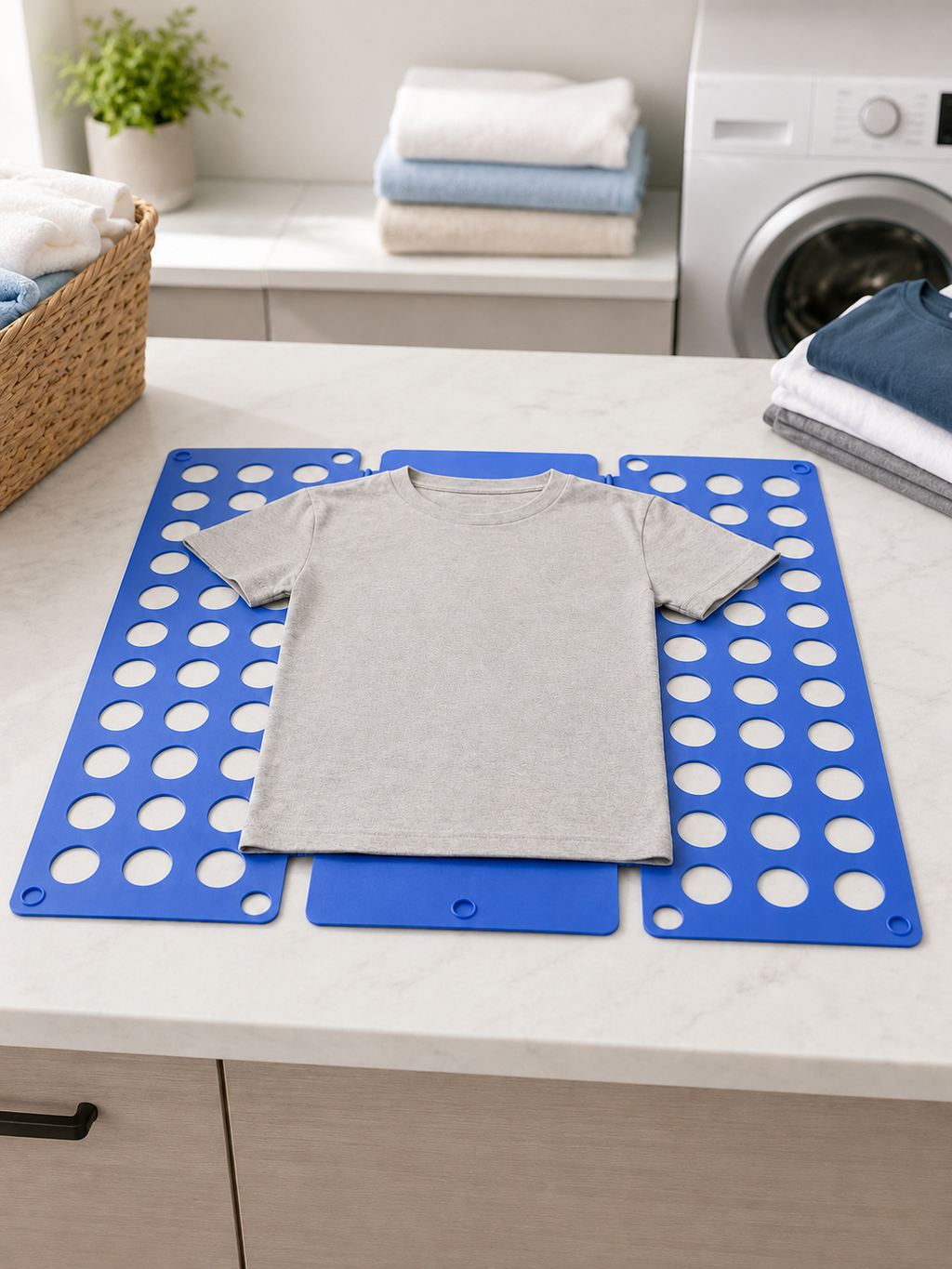 Clothes Folding Board – Quick Laundry Folding Board for Shirts, T-Shirts & Clothes