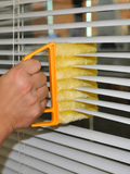 Microfiber Vent & Blind Cleaner Brush – Multi-Blade Dust Cleaning Tool for Air Vents, Window Blinds & Car Vents | Washable