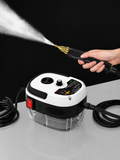 2500W High-Pressure Portable Steam Cleaner – Includes Multiple types of brush Heads  – Chemical – Free Multi-Surface Home Cleaning Machine | 110V | White
