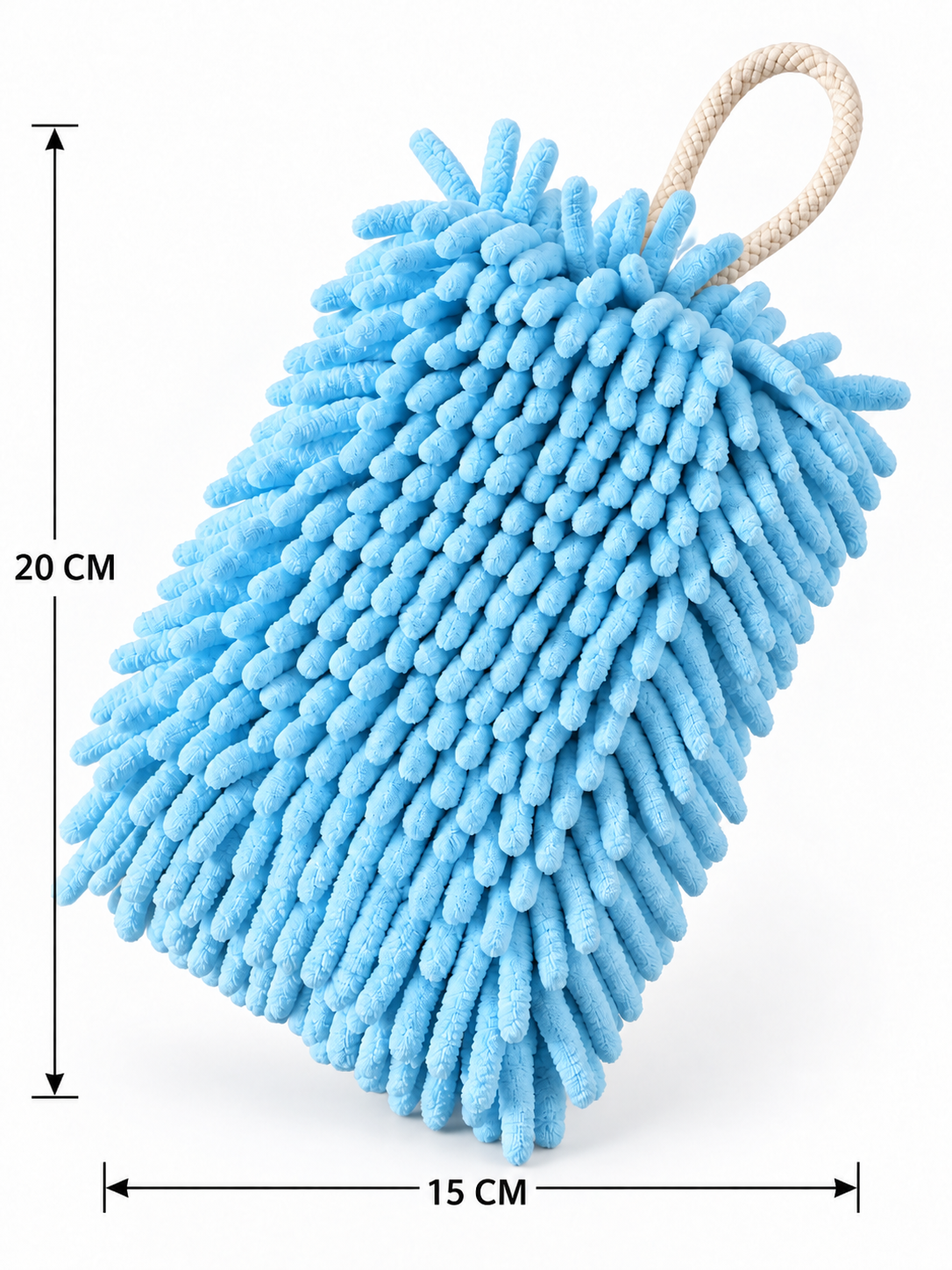 Bathroom | Chenille Hanging Hand Towel – Ultra-Absorbent Quick-Dry Microfiber Towel with