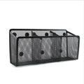 Magnetic Desk Storage Box – Metal Mesh Desktop Organizer for desk