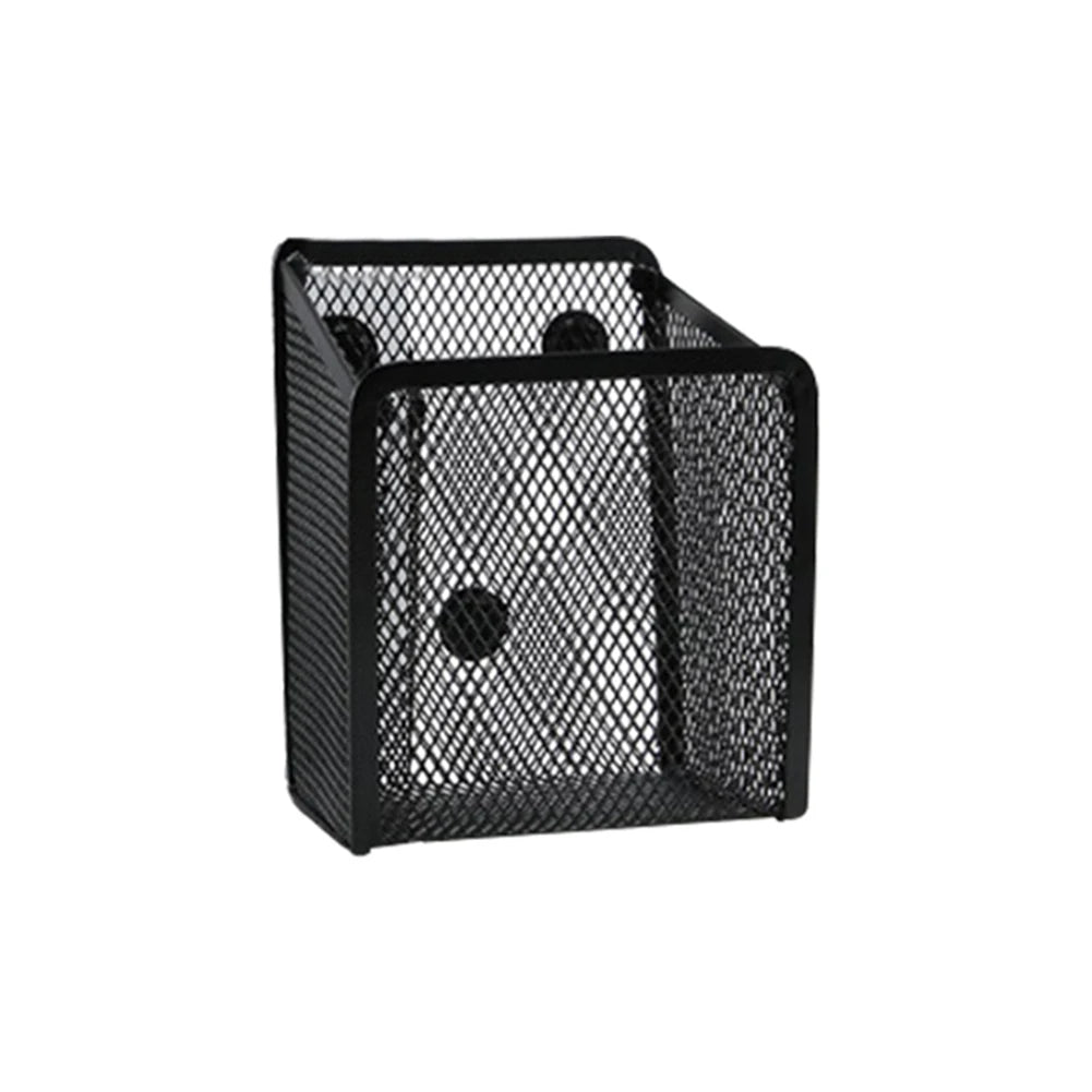 Magnetic Desk Storage Box – Metal Mesh Desktop Organizer for desk product