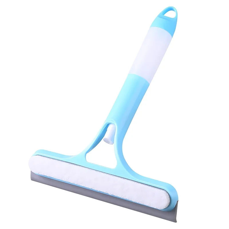 View of 3-in-1 Window Cleaner with Spray Bottle & Squeegee – Streak-Free