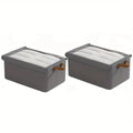 2/4pc Clothes Organizer – Foldable Drawer Storage Boxes for Closet, Wardrobe, and