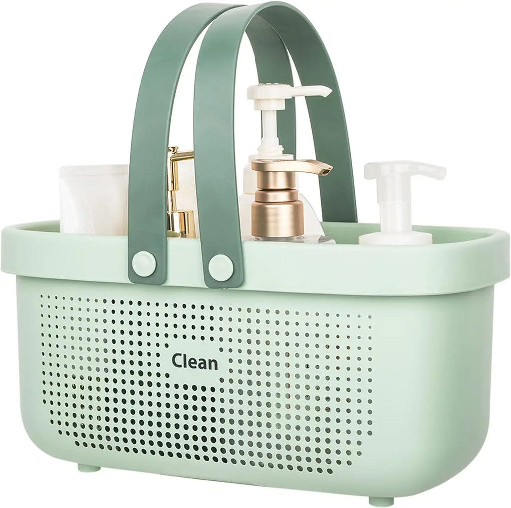 Portable Shower Caddy with Handle – Multi-Purpose Bathroom Storage Basket