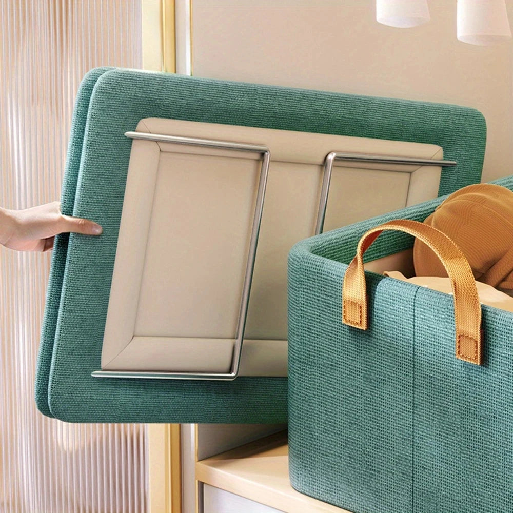 2/4pc Clothes Organizer – Foldable Drawer Storage Boxes for Closet, Wardrobe, and