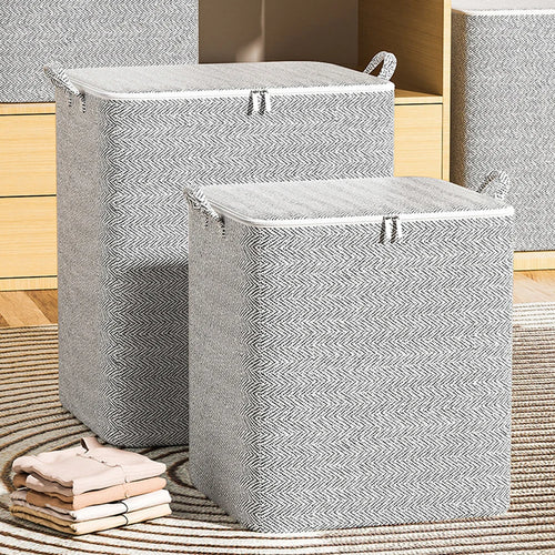 Large Cube Storage Basket – Stackable Clothes Organizer Container product image
