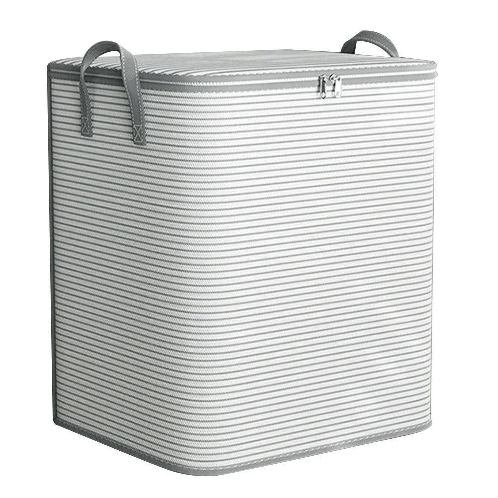 Extra Large Clothes Storage Bag with Zipper – Breathable Closet Organizer for