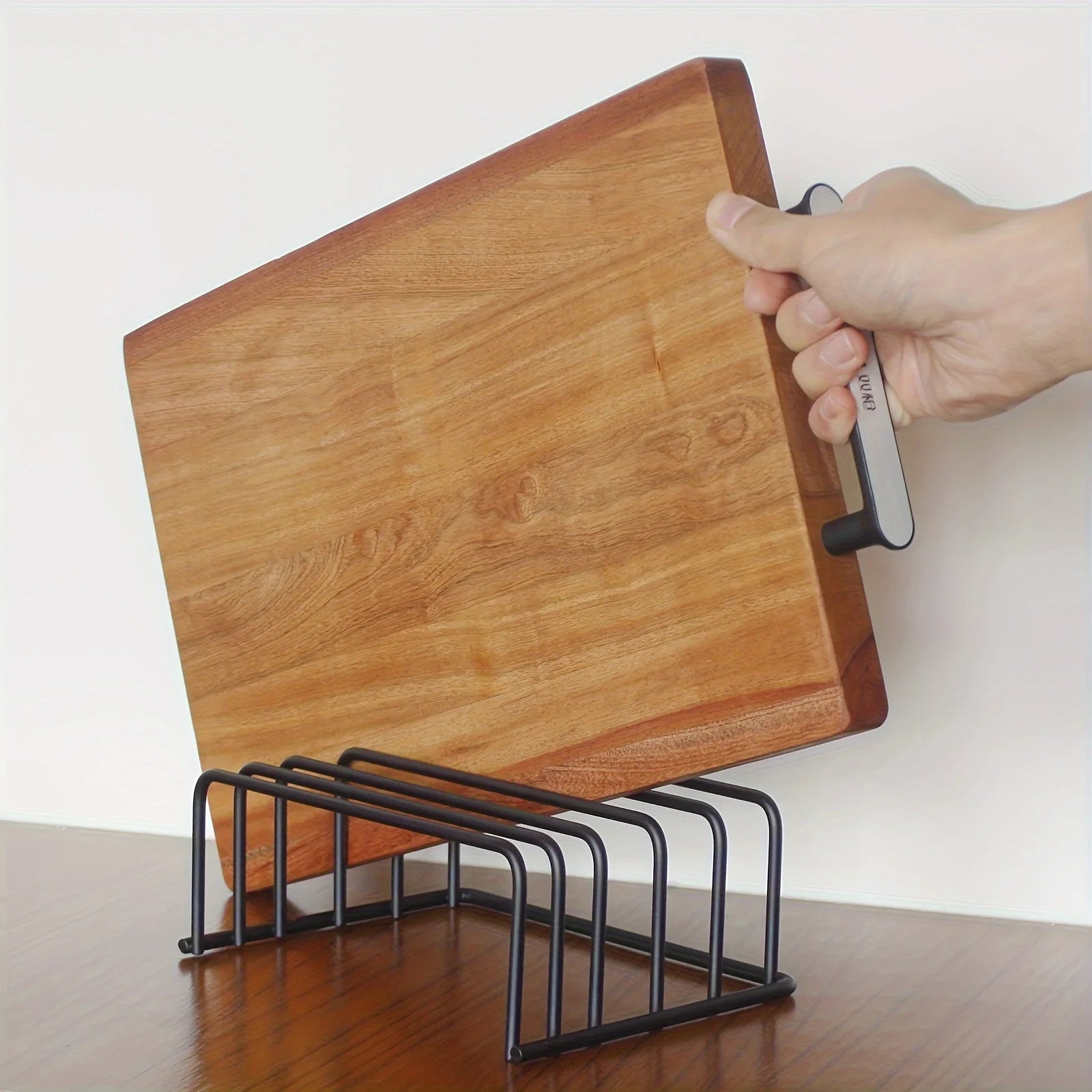Cutting Board Storage Rack – Kitchen Organizer for Cutting Boards, Baking Sheets