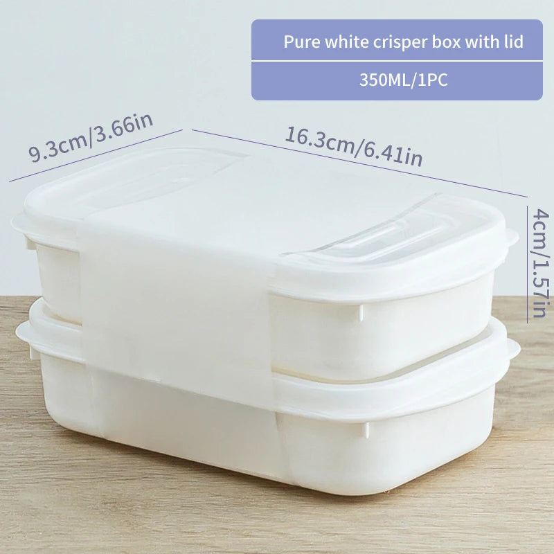 View of Food Grade Refrigerator Storage Containers – Stackable Meal Prep &