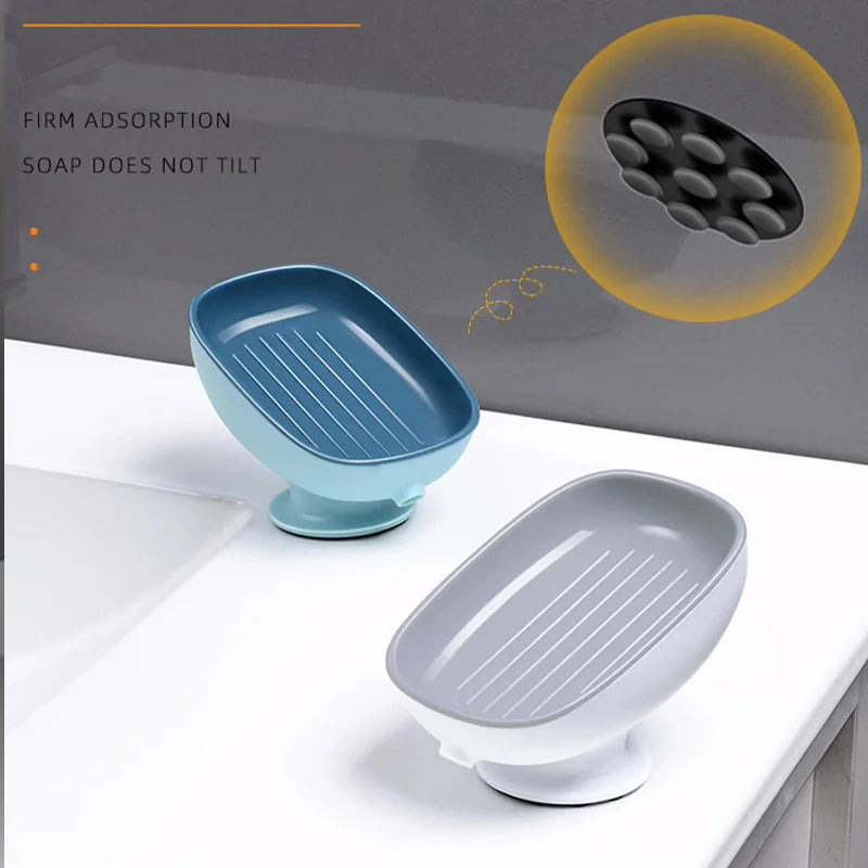 Self-Draining Soap Dish – Double Layer Soap Holder with Drainage product image