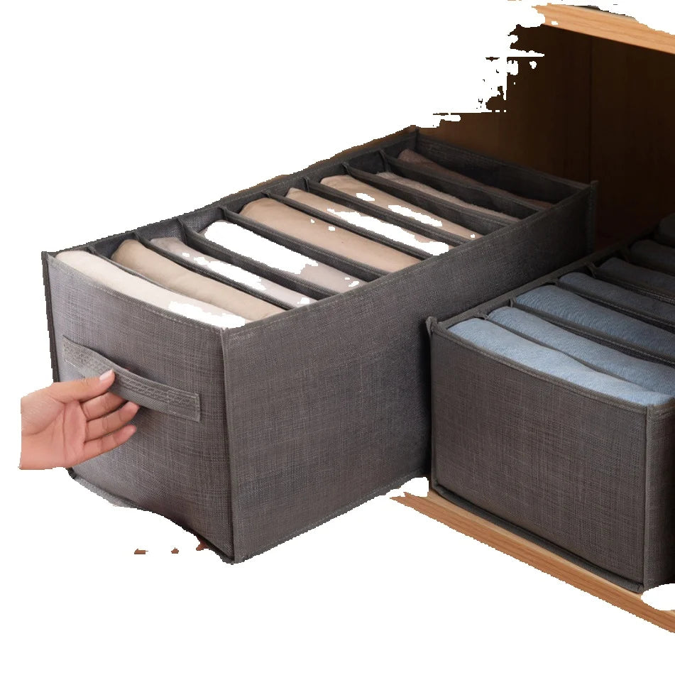Foldable Wardrobe Storage Boxes – Collapsible Fabric Closet Organizer product image