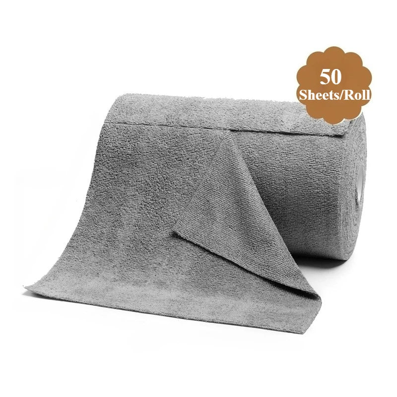 Microfiber reusable Cleaning Roll (50-Pack) – Super Absorbent Kitchen Towels product image