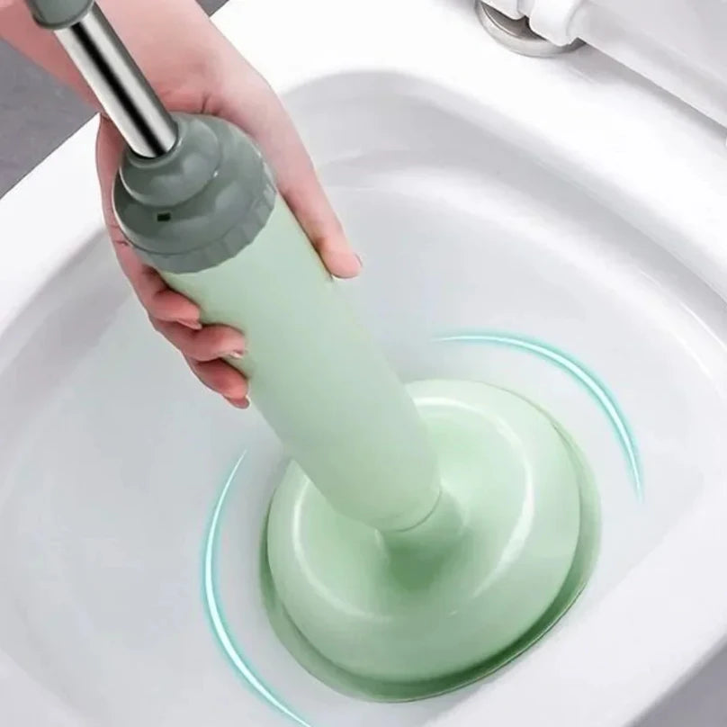 High Pressure Toilet Plunger – Anti-Clog Drain Cleaner Pump for Bathroom &
