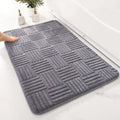 Ultra Absorbent Bathroom Floor Mat – Non-Slip Thick Soft Bath Rug