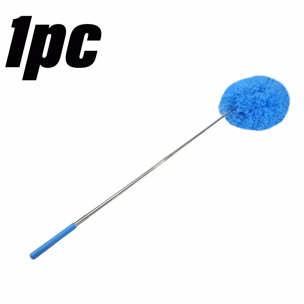 View of Microfiber Ceiling Duster with Extension Rod – Washable High-Reach Cleaning