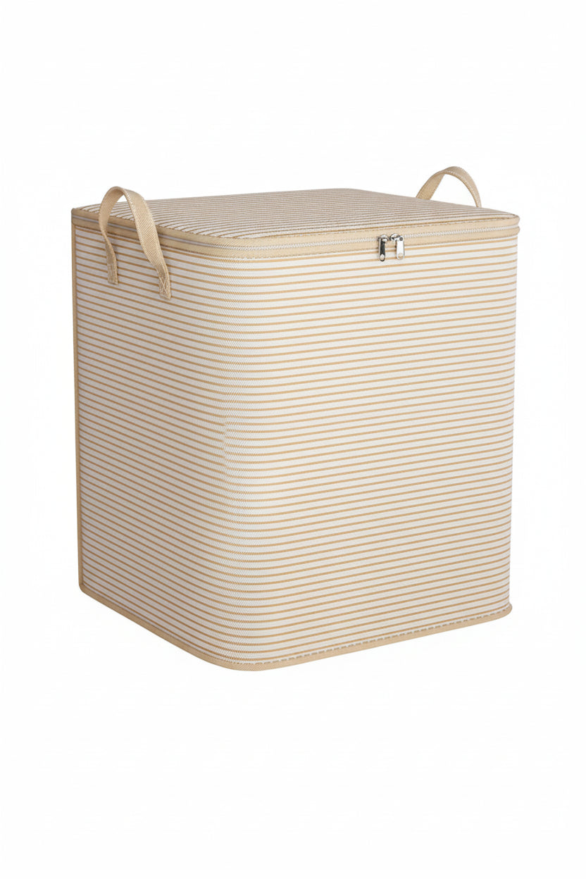 View of Extra Large Clothes Storage Bag with Zipper – Breathable Closet