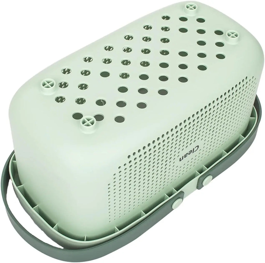 View of Portable Shower Caddy with Handle – Multi-Purpose Bathroom Storage Basket