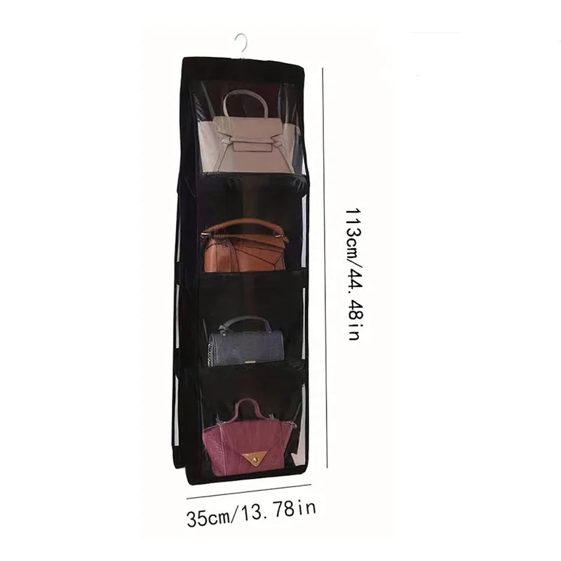 Handbag Hanging Organizer – Closet Purse Storage Organizer