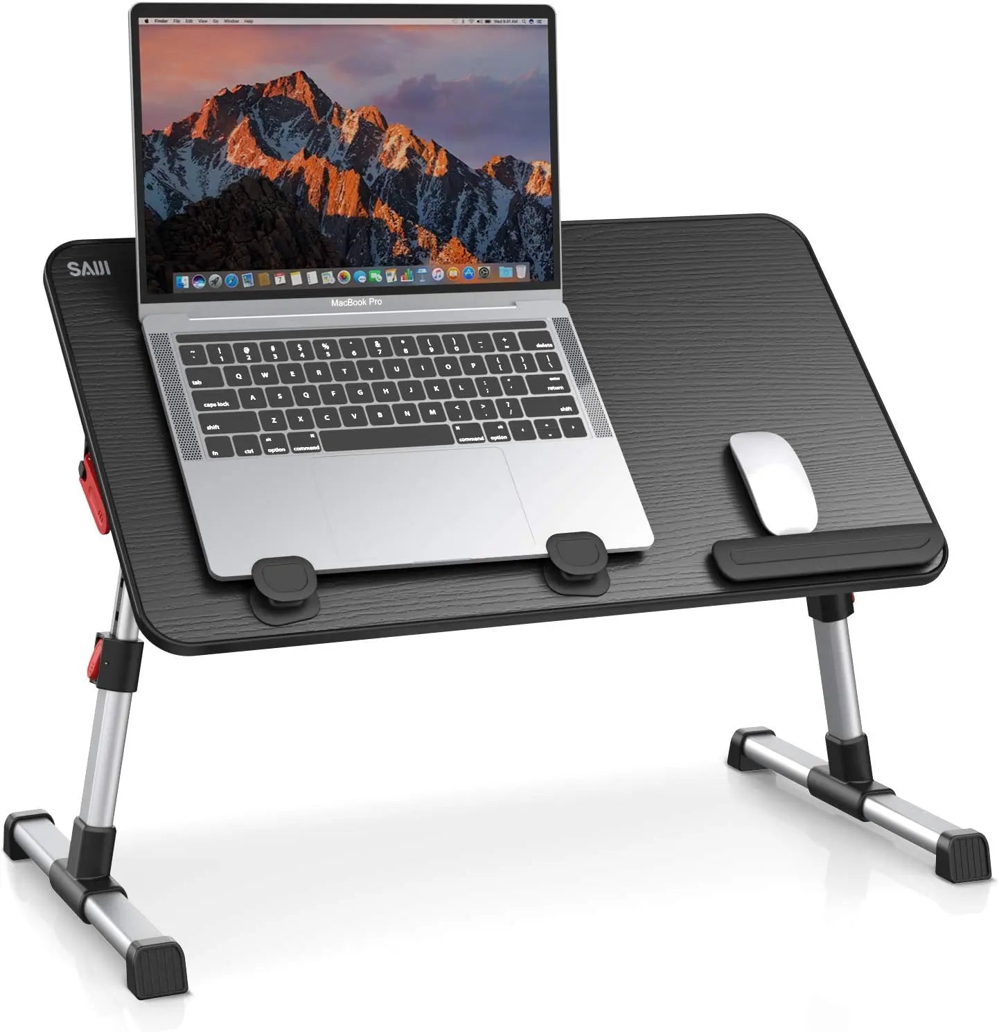 Adjustable Laptop Stand Desk with Foldable Legs – Ergonomic Portable Lap Desk for Bed, Sofa & Floor