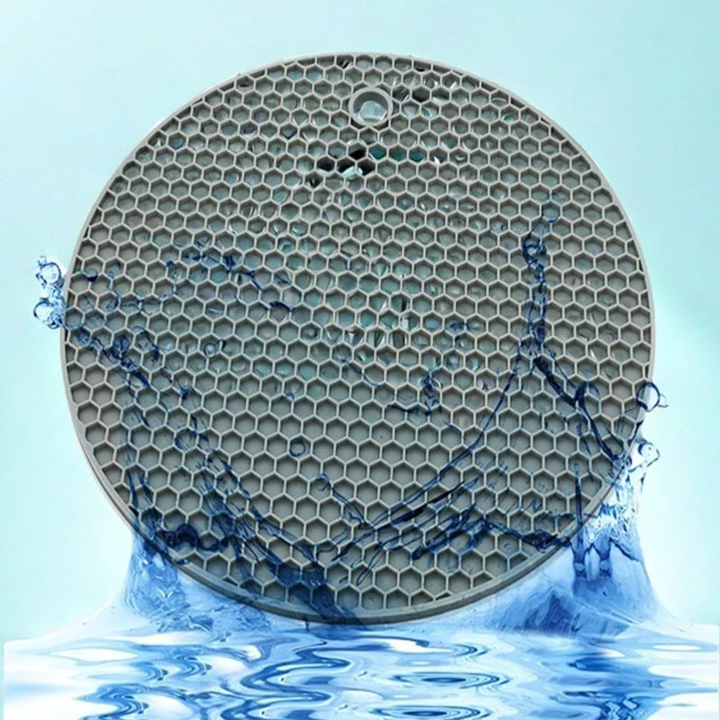 Silicone Heat Resistant Trivet Mat – Non-Slip Hot Pad for Pots, Pans