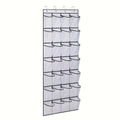 View of Hanging Door Organizer with Pockets – Foldable Storage for Shoes,