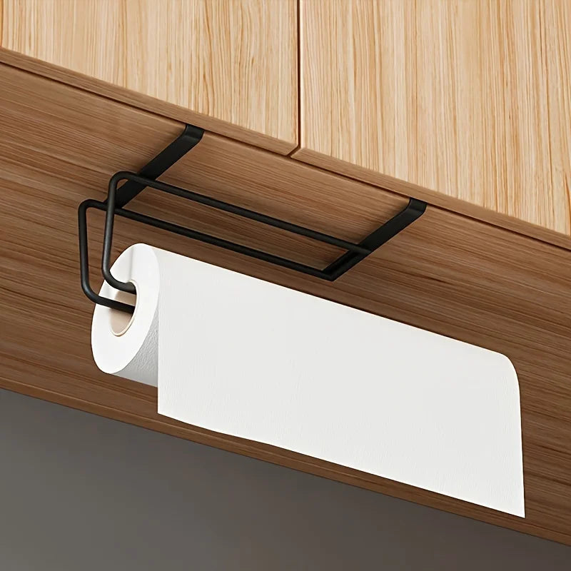 Under Cabinet Paper Towel Holder – Hanging Kitchen Roll Organizer
