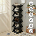 Tier Vertical Shoe Rack – Space-Saving Stackable Shoe Storage Organizer