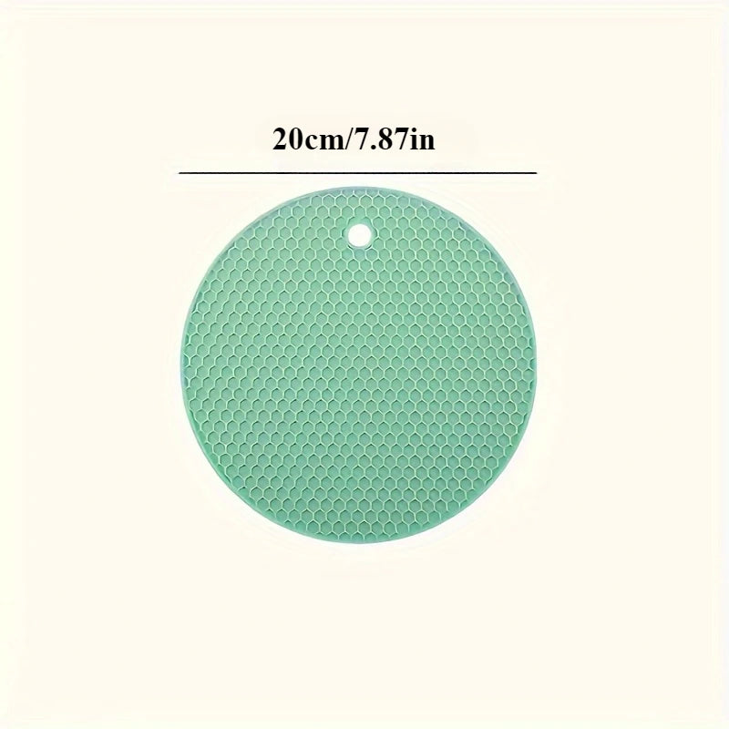 Silicone Heat Resistant Trivet Mat – Non-Slip Hot Pad for Pots, Pans