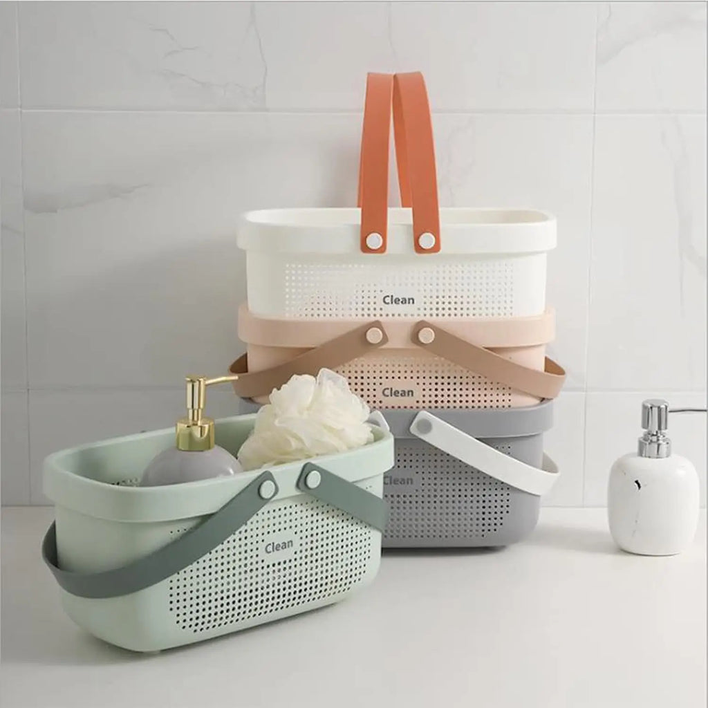 Portable Shower Caddy with Handle – Multi-Purpose Bathroom Storage Basket product image
