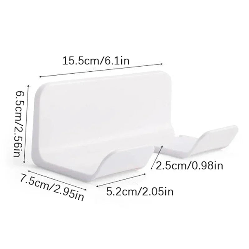Adhesive Wall Mounted Hair Dryer Holder –  Hair Tool Organizer Stand