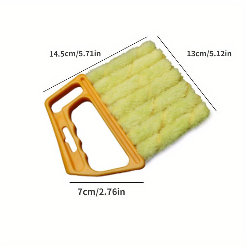 Microfiber Vent & Blind Cleaner Brush – Multi-Blade Dust Cleaning Tool for Air Vents, Window Blinds & Car Vents | Washable